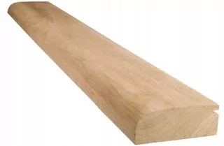 Prah z tvrdého dreva, dub s tesnením s rozmermi: