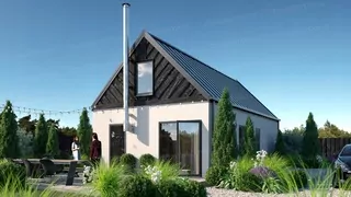 Dom 70m2 bez povolenia murovaný projekt