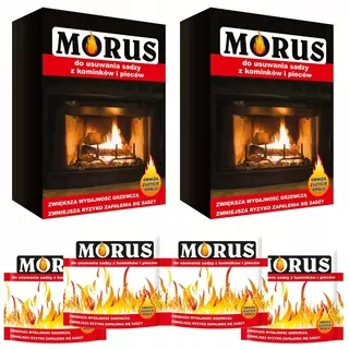 MORUS Prášok na odstraňovanie sadzí z krbov 2kg