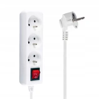 Predlžovací kábel 3 MB 3GN +0+prepínač LB0081-3 Libox