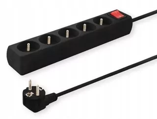 Predlžovací kábel - Predlžovací kábel 5 Zásuvky 3 m Surge strip