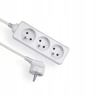 Predlžovací kábel ECONOMIC 3-zásuvky s/s 3m /H05VV-F 3 × 1