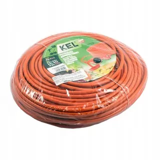 40 metrové jednozásuvkové prípony s uzemnením 3 × 1.5mm2 16 A 4000 W plastové PO-ST/40m