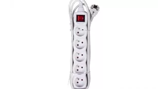 Predlžovací kábel - Predĺženie spínače 5 zásuvky / u 3 m / H05VV