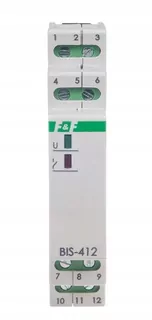 Impulzné bistabilné relé na zbernicu 16 A BIS-412 230 V FiF F&F FF