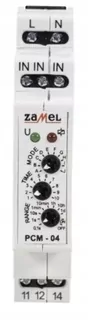 Univerzálne časové relé PCM-04 Zamel Exta 230 V AC 10 režimov