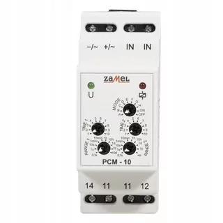 Časové relé 24 V AC/DC Typ: PCM-10/24 V