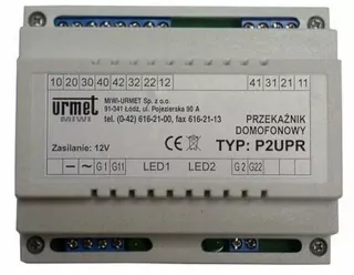 Interkomové relé P2UPR