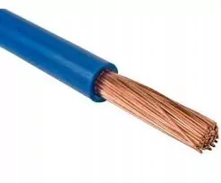 Kabel elektricky - Kábel LGY 1 × 1mm modrý 10m PL