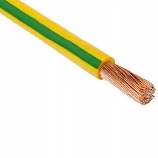 Kábel flexibilný kábel LGY H07V-K 750 V žlto zelená