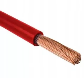 Kábel flexibilný kábel LGY H07V-K 750 V červená