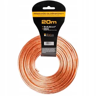 Kábel CCA reproduktora 2 × 2,50mm LB0009-20 Libox 20m Libax 20m