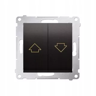Roller Button (Module) 10AX, 250 V, Quick-Switches, Black DZP1.01/49