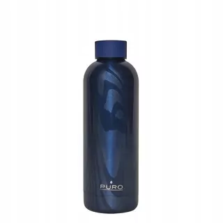 Puro Hot&Cold - Termoska z nerezovej ocele 500 ml (Optic - Stripe Dark Blue)