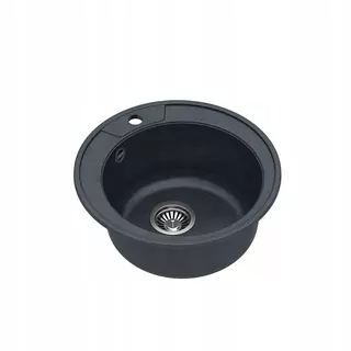Kuchynský drez - Quadron Danny Black / Sell + Granite Sink