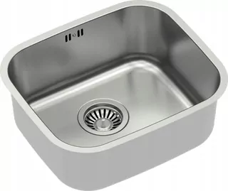 Oceľový drez STEVEN SteelQ + sifón s odtokom 3,5"