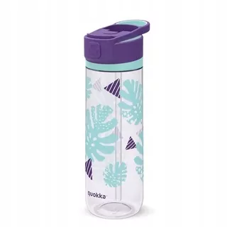 Quokka Quick Sip - Fľaša na vodu s rýchlou otváracou mechanikou 830 ml (Camo)