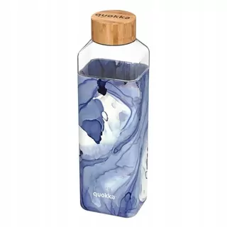 Quokka Storm - Sklenená fľaša na vodu 700 ml (Liquid)