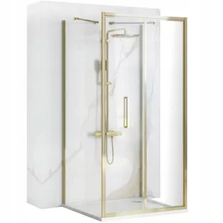 Sprchová kabína Rea Rapid Fold, skladacie dvere 90 x 100 cm
