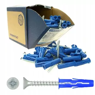 Skrutky, šróby  - Rawlplug UNO 8x32 kolíky s 4.5x35 skrutkami 100ks