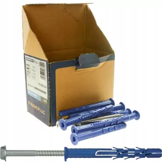 Skrutky, šróby  - Rawlplug kolíky s R-FF1-N-K 10x100 skrutky 25 KS.