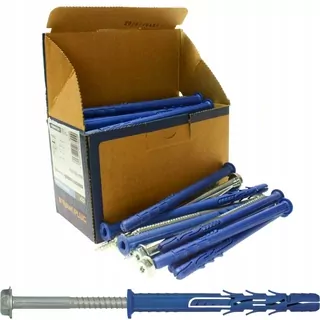 Skrutky, šróby  - Rawlplug kolíky s R-FF1-N-K 10x160 skrutky 25 KS.