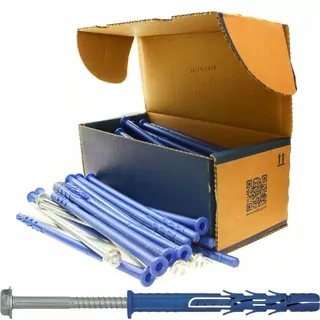 Skrutky, šróby  - Rawlplug kolíky s R-FF1-N-K 10x240 skrutky 25 KS.
