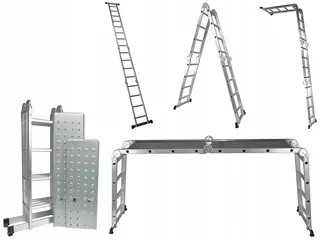 HLINÍKOVÝ REBRIK 4 × 4 HandyMaster s plošinou