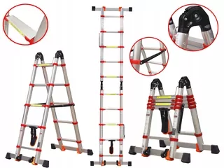 Drabina Kp Tools Professional 4,2 m hliník 10