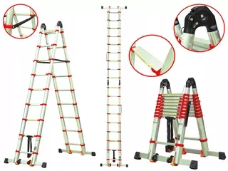 Drabina Kp Tools Professional 6,6 m hliník 18