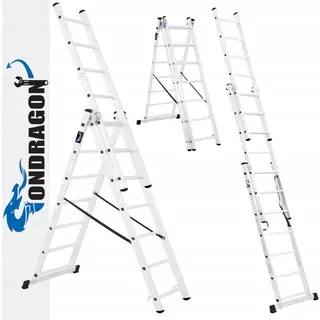 Ondragon rebrík 5,6 m hliníkový