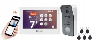 Vnútorný panel je napájaný externým 24 V sieťovým adaptérom.(adaptér je súčasťou balenia)