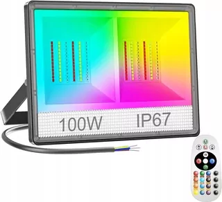 Halogénový viacfarebný 10000 lm 100 W