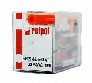 Relpol 4P 230 v AC R4N-2014-23-5230-WT