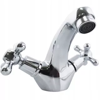 Umývadlová batéria - Retro Basin Batérie batérie Chrómové drezy