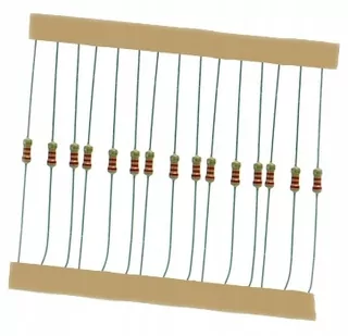 Rezistor rezistor 1,1 kOhm 100 kusov Satel ROPA
