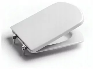 WC sedadlo Roca DAMA SENSOb COMPACTO & SQUARE, biely duroplast