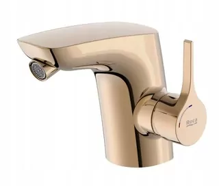Bidetová batéria - Roca Insignia Bidet Batéria Stály Roses Gold