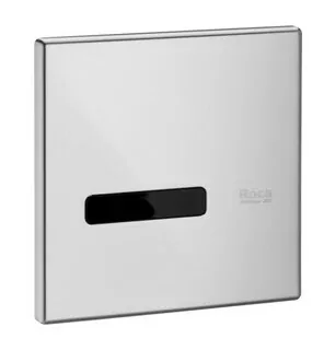 Roca Sentronic povrchový panel so senzorom pre pisoárový ventil, matný chróm