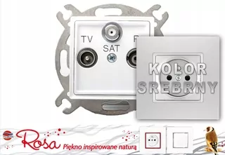 Zásuvka RTV-SAT Koncová