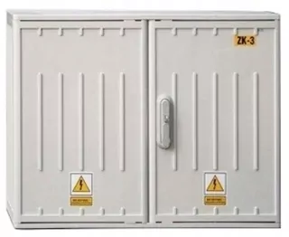 Skriňa ZK 3 (80 × 60 × 25cm) + doska (RTP 86)