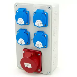 Istič - Stavebníctvo switchgear box 16/4 4x230V IP44