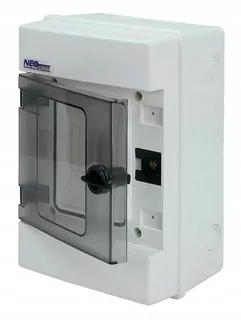 Hermetický rozvádzač 1 × 4 IP65 1000 V DC RH-4