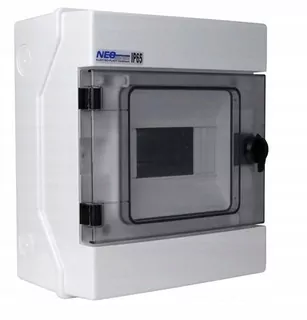 Hermetický rozvádzač s krytom IP65 1X6 1000 V DC RH-6