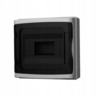 Hermetický povrchový rozvádzač 1000 V DC IP65 8-modulový