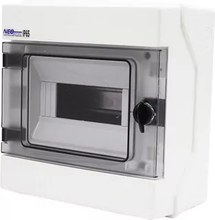 Hermetický rozvádzač na stenu IP65 RH-8 1000 V DC