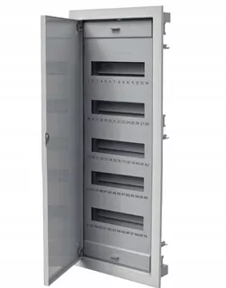 Veľmi kvalitná rozdelenia podstínková 5 × 12 60 modulové kovové dvere biela poľský renomovaný
