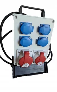 Rozdeľovač prenosný We 16 A/4 Výstup 2 × 16 A/4 4 × 230V