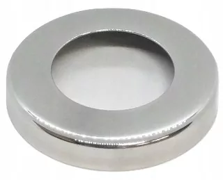 Rozeta Ø76mm/42,4mm, AISI 304, leštená, nerezová, CE