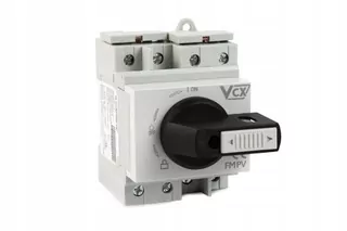 4P 32 A 1200 V DC otočný izolátor